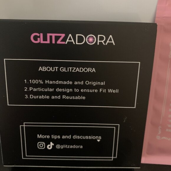 GlitzAdora (2) Nails Black Pink Star & Stellar Silhouette - Picture 11 of 12